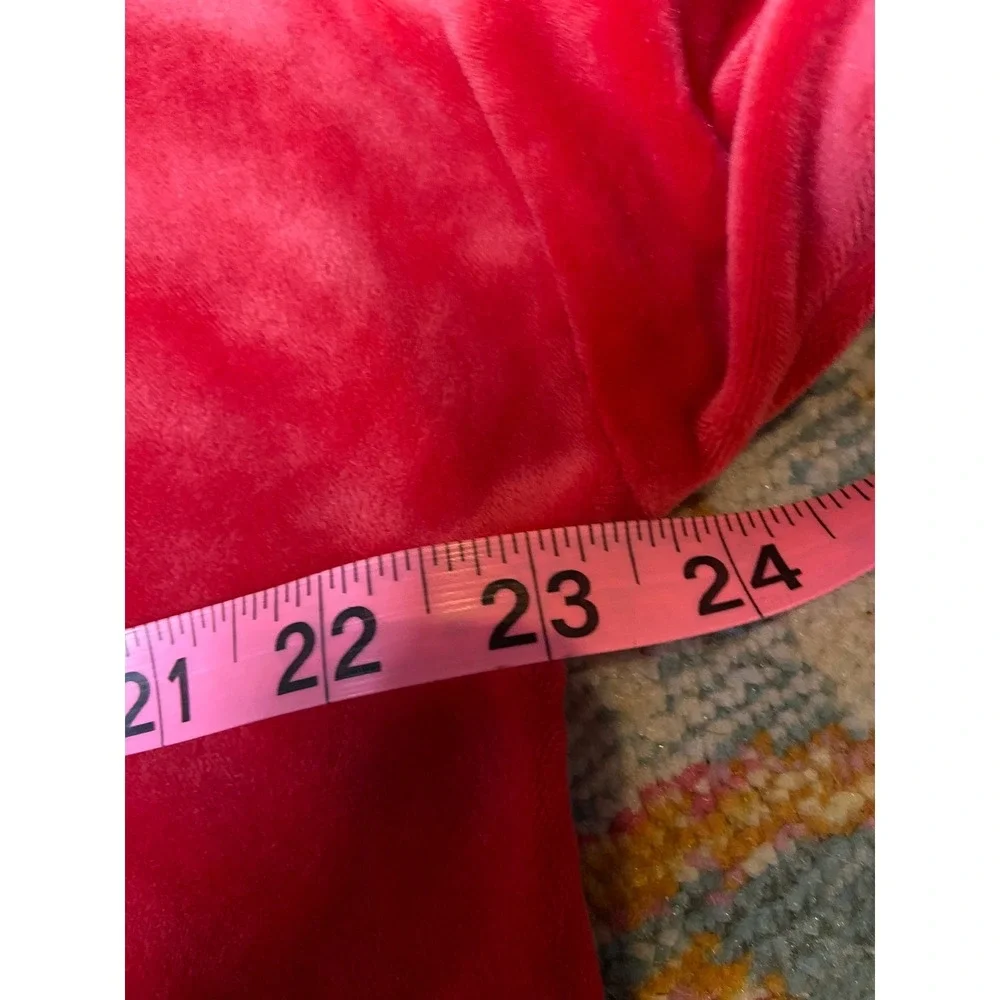 Justice Peanuts Snoopy Christmas Velour Hoodie Joggers Tracksuit Set Red Girl XL